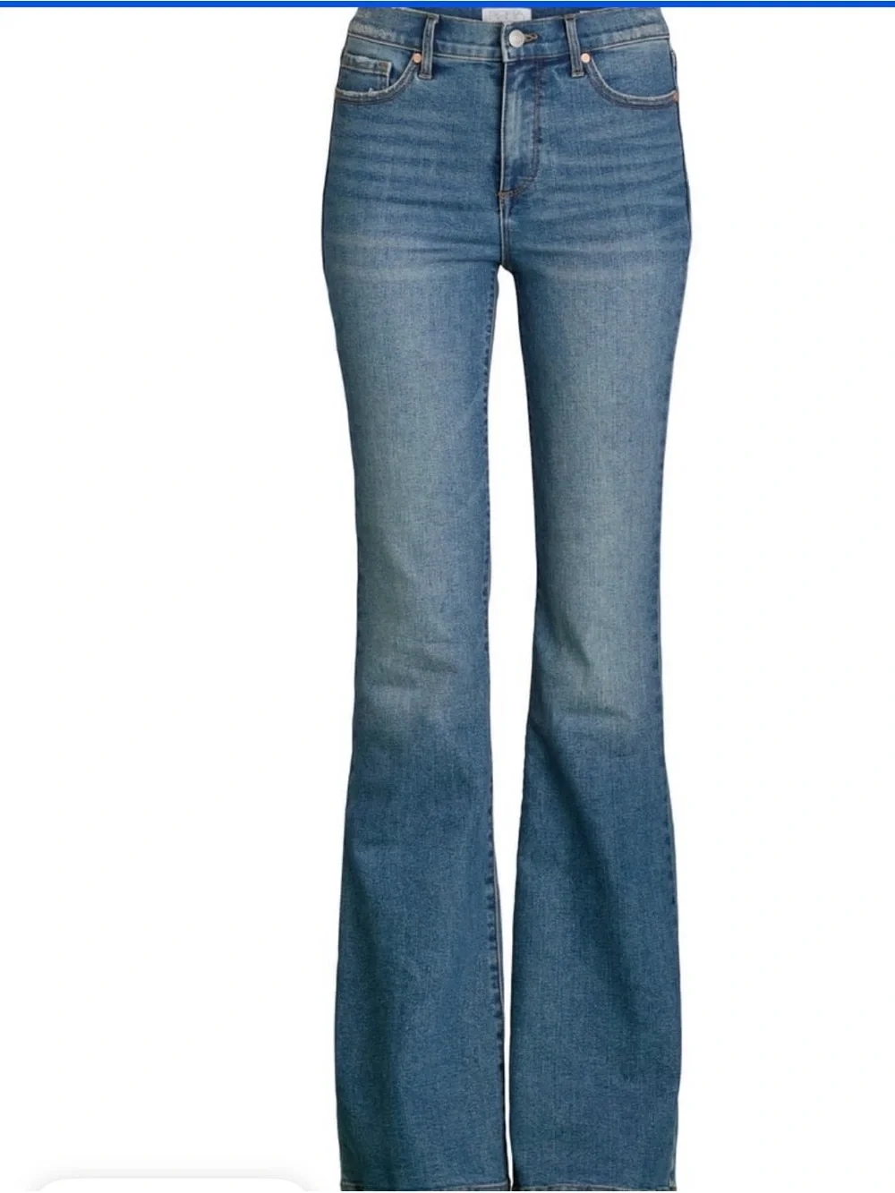 Sophie Vergara women’s size 6 melisa High-Rise Flared Women's Jeans in Blue,New - Picture 3 of 12